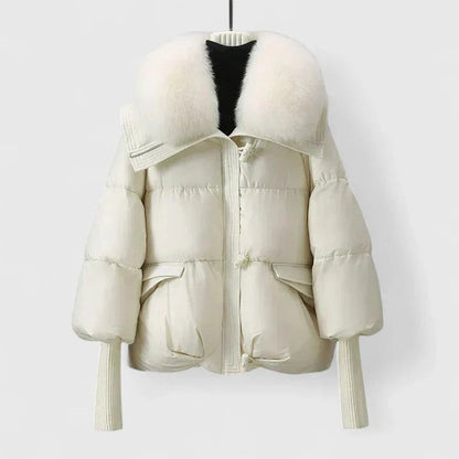 Grace | Women's Faux Fur Collar Puffer Jacket