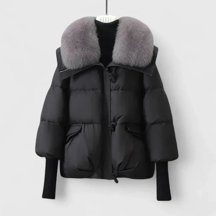 Grace | Women's Faux Fur Collar Puffer Jacket