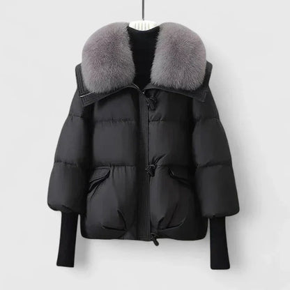 Grace | Women's Faux Fur Collar Puffer Jacket