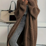 Rose | Women's Long Chunky Knit Cardigan