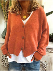 Daisy | Women's V-Neck Knit Cardigan