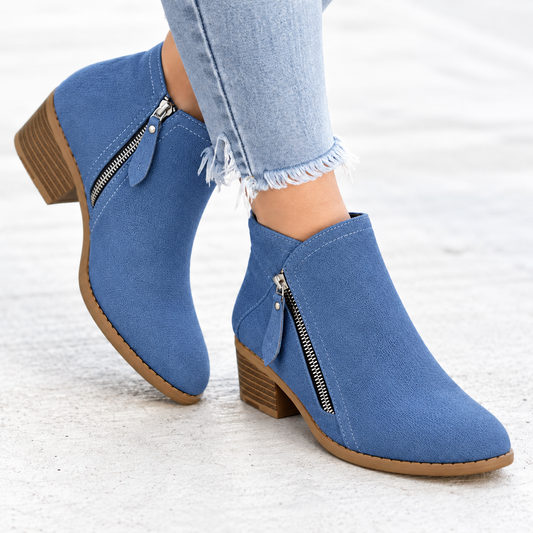 Fiona | Women's Side Zip Ankle Boots