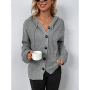 Lina | Knit Cardigan Hooded