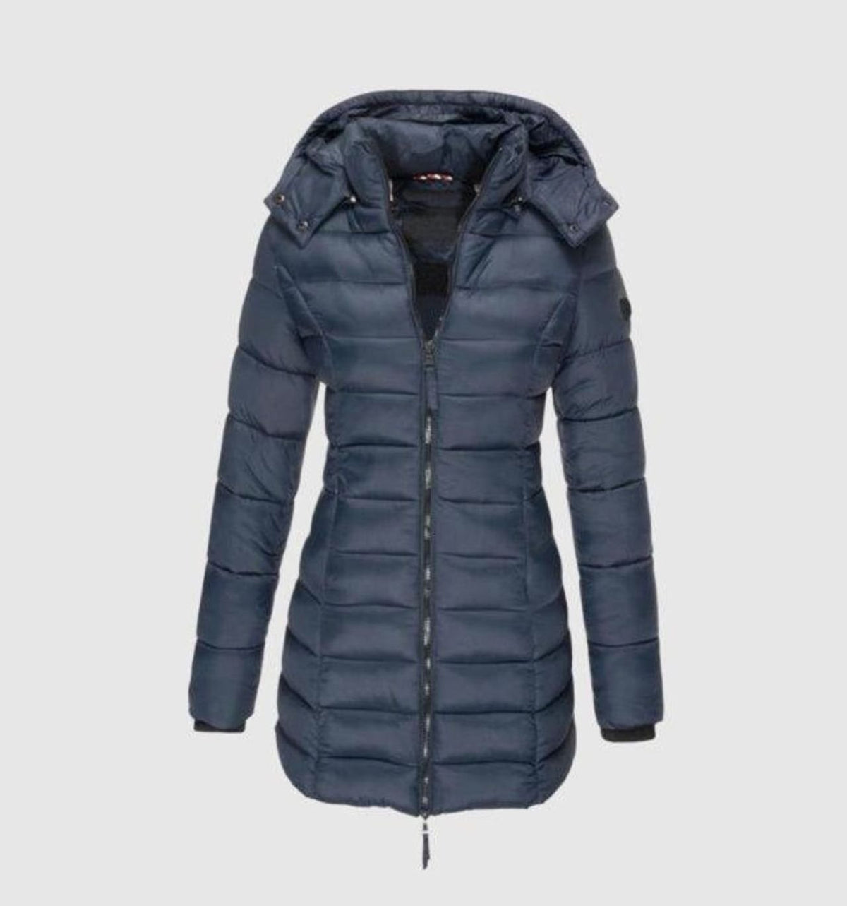 Nora | Women's Long Puffer Jacket with Hood